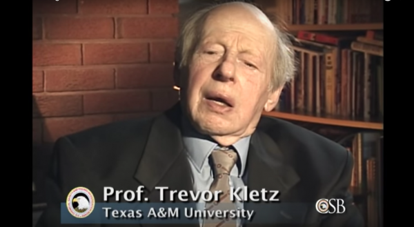 CSB Video: Remembering Trevor Kletz, the "Father of Process Safety"