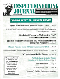 September/October 1996 Inspectioneering Journal