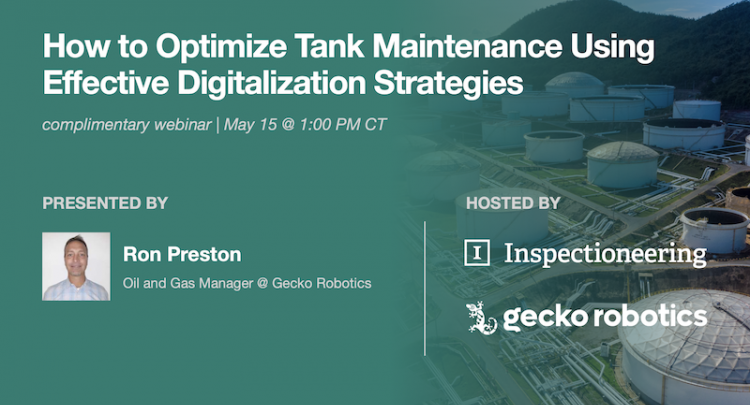 How to Optimize Tank Maintenance Using Effective Digitalization Strategies