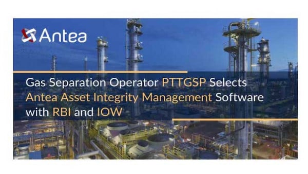 Gas Separation Operator PTTGSP Selects Antea Asset Integrity Management (AIM) Software