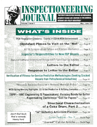 May/June 1996 Inspectioneering Journal
