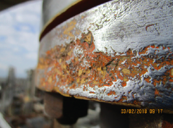 Utilizing TFM/FMC for Detection of Flange Face Corrosion