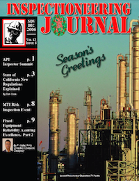 November/December 2006 Inspectioneering Journal