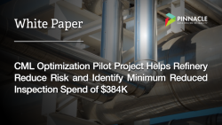 CML Optimization Pilot Project Helps Refinery Reduce Risk and Identify Minimum Reduced Inspection Spend of $384K