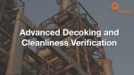 Advanced Decoking & Cleanliness Verification (ADCV)