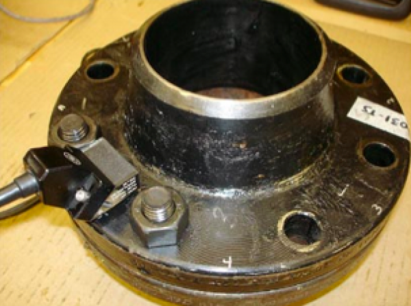 Flange Face Corrosion Inspection