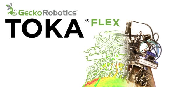 Gecko Robotics Unveils Latest Inspection Robot, the TOKA® Flex