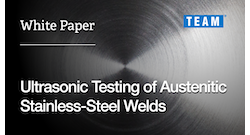 Ultrasonic Testing of Austenitic Stainless-Steel Welds