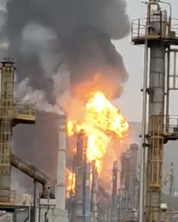 Fire Forces Crude Unit Shutdown at Hindustan Petroleum's Vizag Refinery