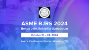 Bolted Joint Reliability Symposium (BJRS) 2024