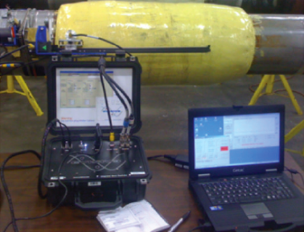 Microwave Inspection Technology Applied to Composite Pipeline Repair