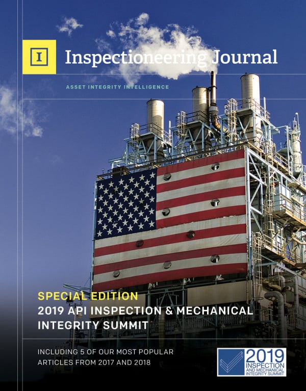 PDF Download: Inspectioneering Journal 2019 API Inspection and Mechanical Integrity Summit Special Edition
