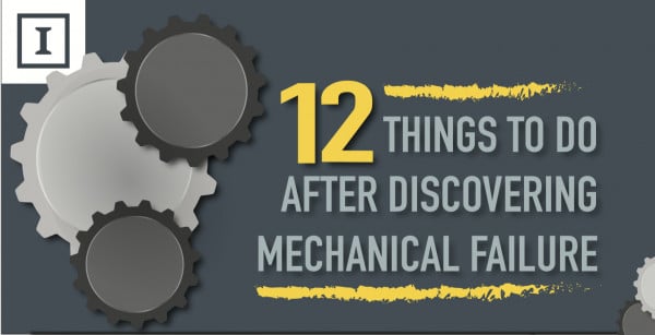 Infographic: 12 Things to Do After Discovering Mechanical Failure