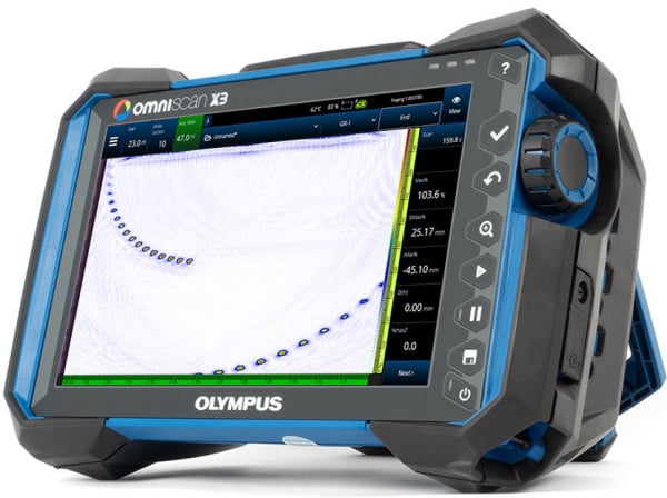 Olympus Supports FMC/TFM Training with OmniScan™ X3 Flaw Detectors