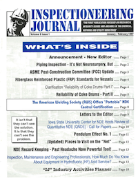 January/February 1997 Inspectioneering Journal