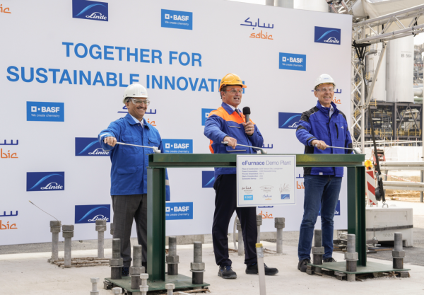 BASF, SABIC and Linde Building the World’s First Demonstration Plant for Large-Scale Electrically Heated Steam Cracker Furnaces
