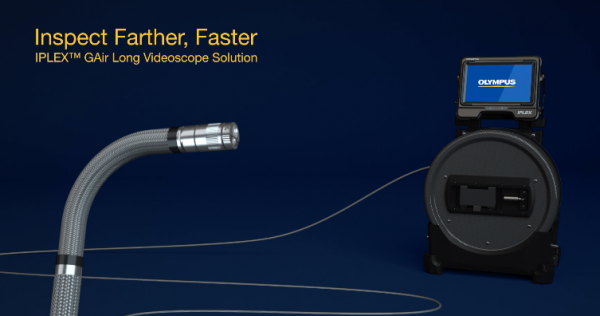 Efficiently Inspect Complex Piping Systems with the Olympus IPLEX™ GAir Long Videoscope