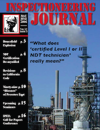 May/June 2006 Inspectioneering Journal