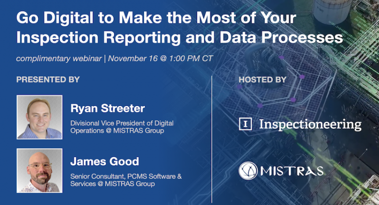 Go Digital to Make the Most of Your Inspection Reporting and Data Processes